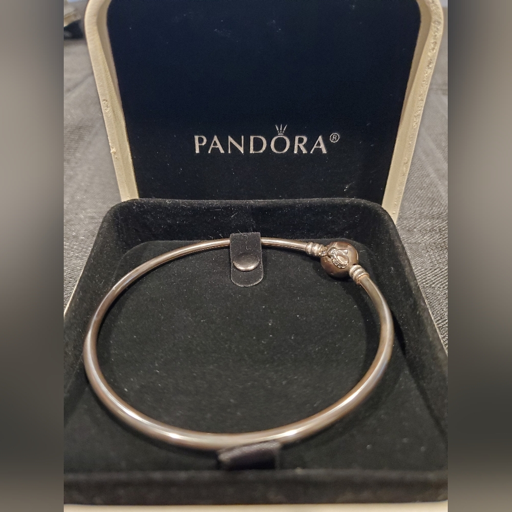 Pandora Encircled Clasped Bracelet